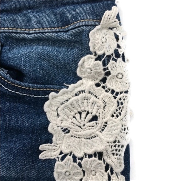 Vigoss denim jean shorts crochet - Picture 7 of 7